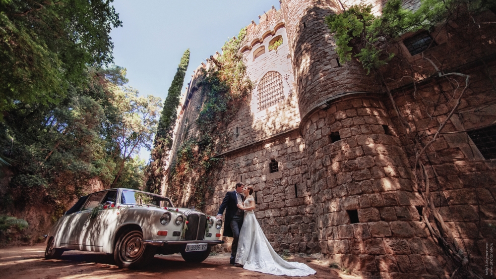 La boda en un castillo español